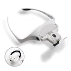 Lunettes loupe de précision avec lampe