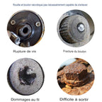 Ensemble d’extraction de vis endommagées
