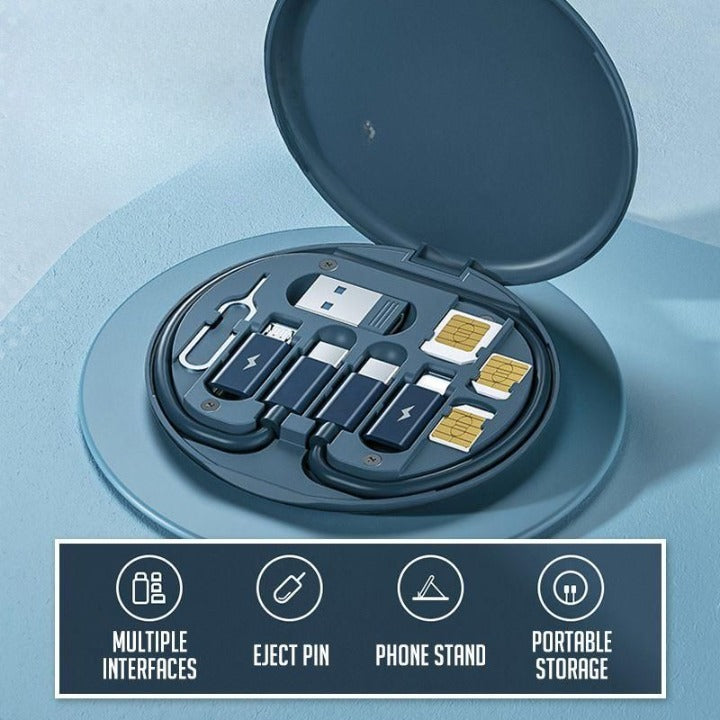 Boîte de rangement multifonctions pour téléphone 