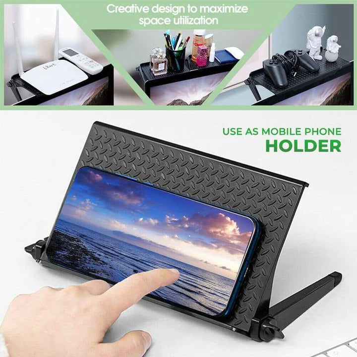 Étagère gain de place pour écran