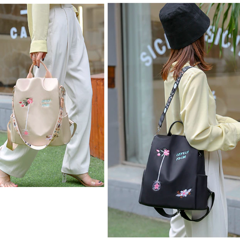 Sac à dos antivol pour femme