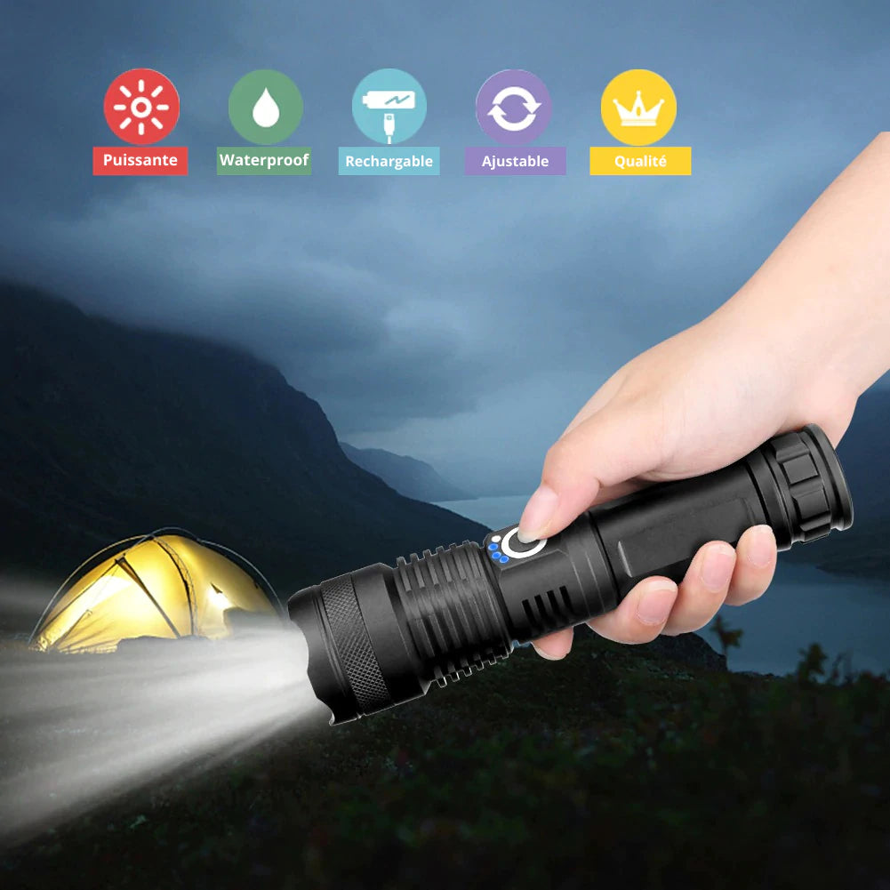 Lampe torche puissante