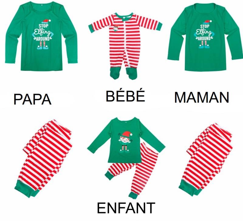 Pyjama de Noël pour toute la famille