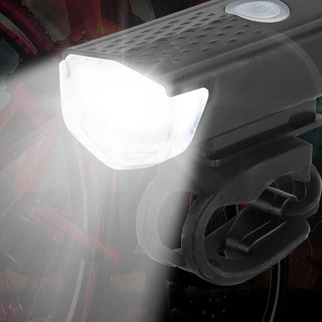 Éclairage AV/AR pour vélo - Waterproof