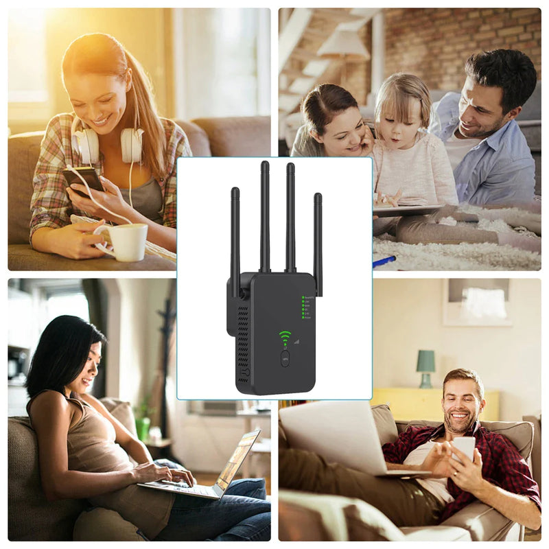 Booster WiFi sans fil 1200Mbps 5.8Ghz