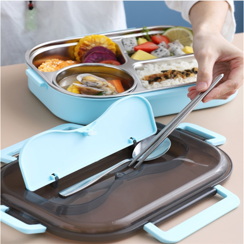 LunchBOX pratique en acier inoxydable