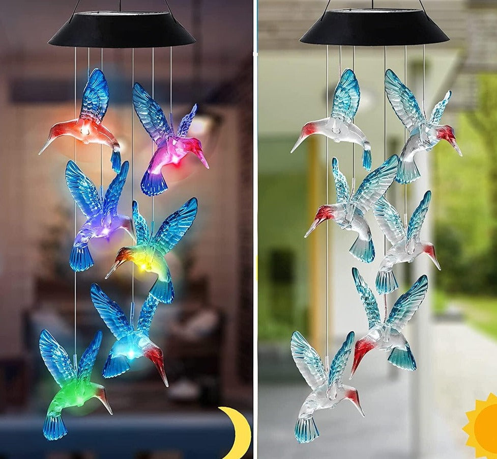 Carillon lumineux solaire