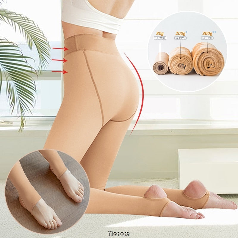 Collant anti-froid - Jambes parfaites !