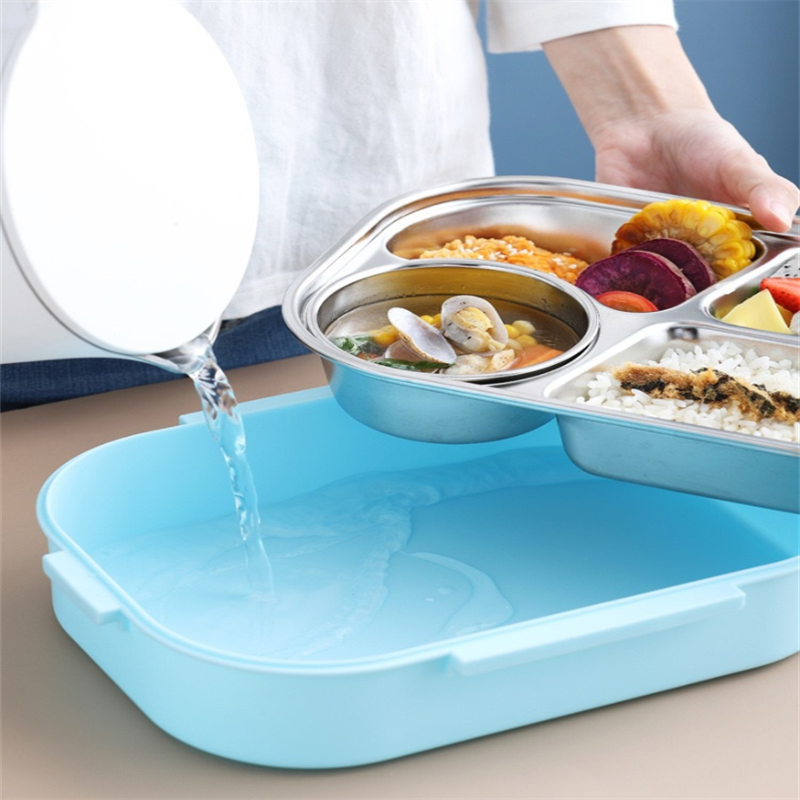 LunchBOX pratique en acier inoxydable