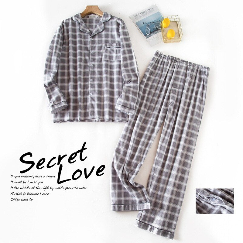 Ensemble pyjama chemise pantalon - Homme