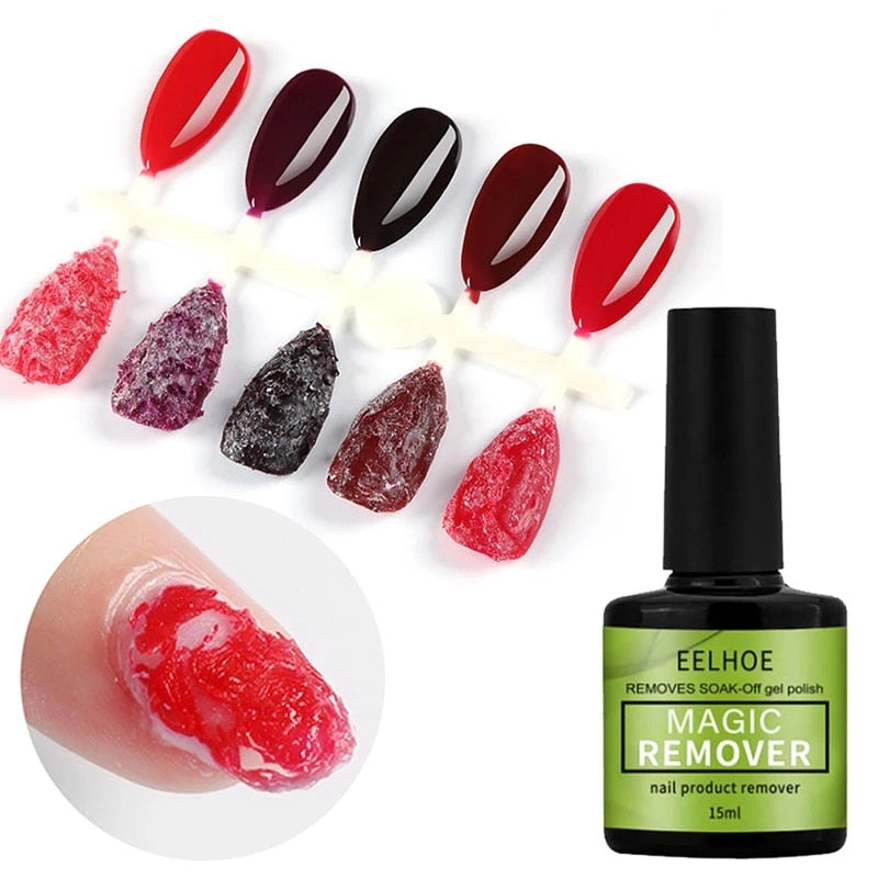 Vernis dissolvant magique pour semi