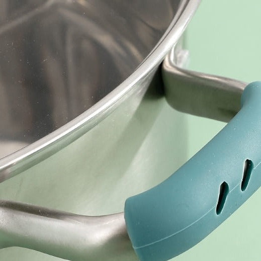 8x Poignées de silicone amovibles anti-brûlure