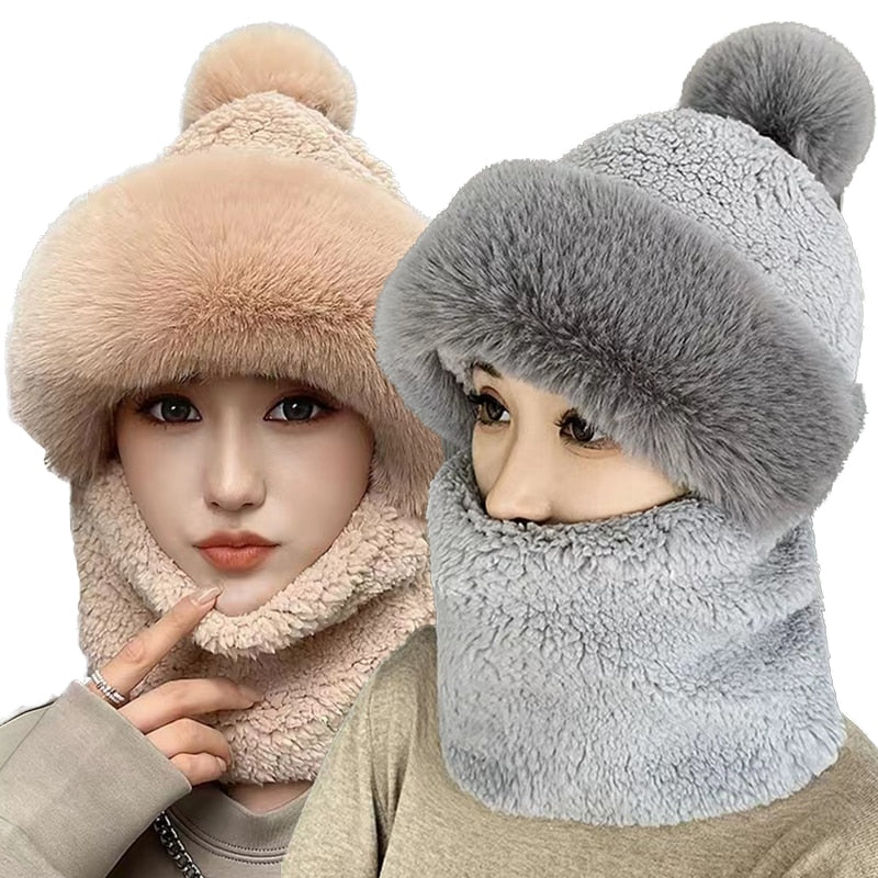 Ensemble Bonnet et cache-cou