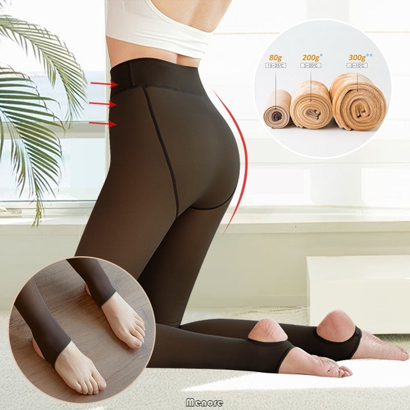 Collant anti-froid - Jambes parfaites !
