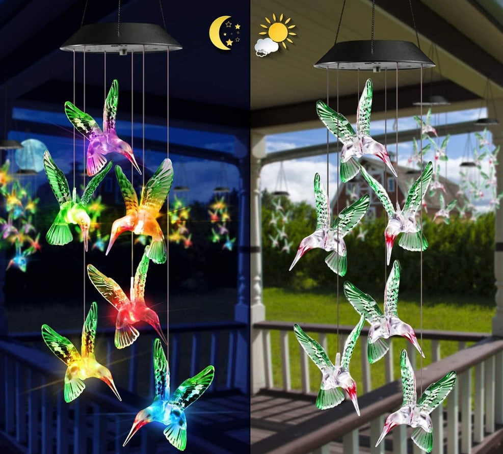 Carillon lumineux solaire