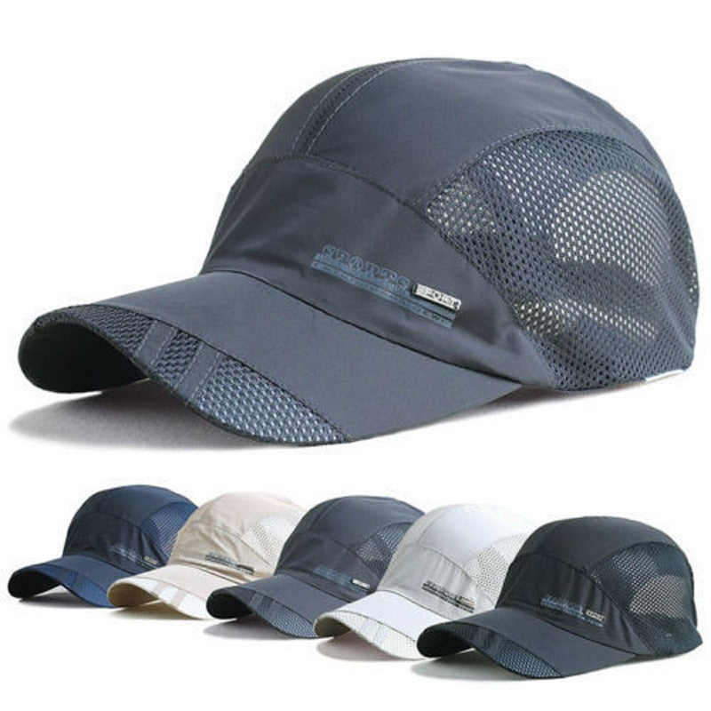 Casquette mixte ultra respirante 