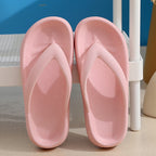 Unisex thick-soled flip-flops