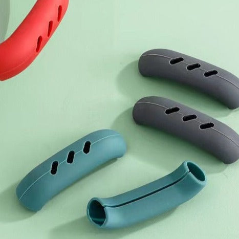 8x Poignées de silicone amovibles anti-brûlure