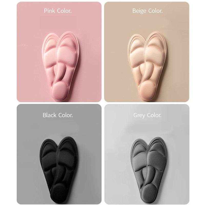 Semelles 5D - Mousses à mémoire de forme