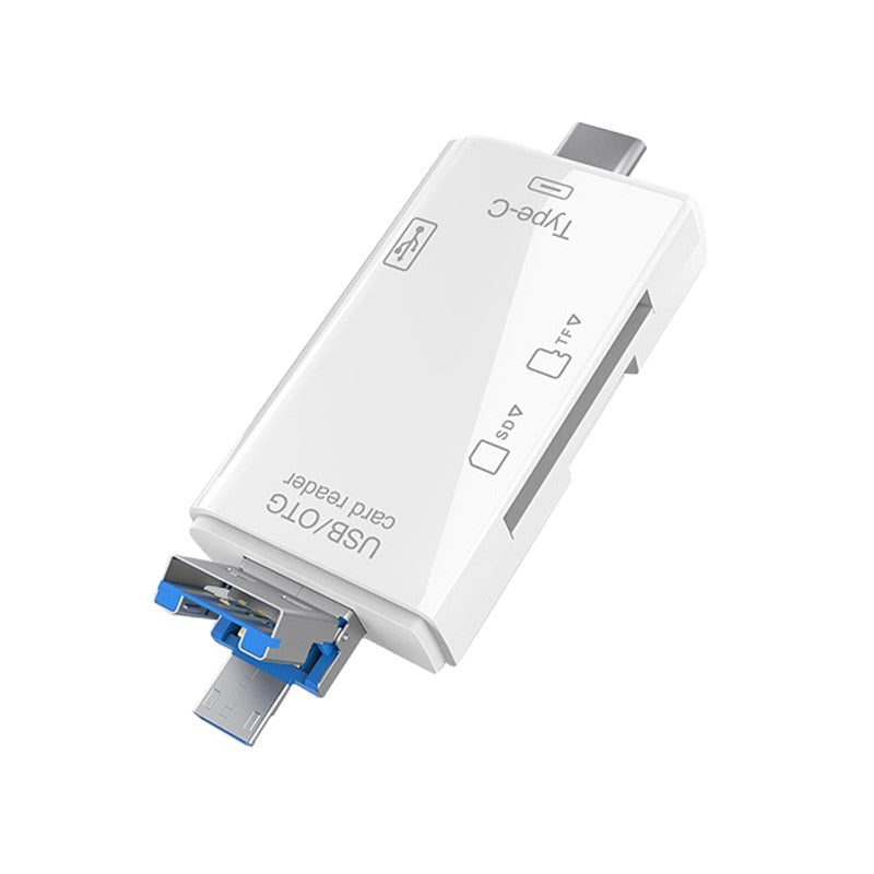 Lecteur de carte USB 6 en 1