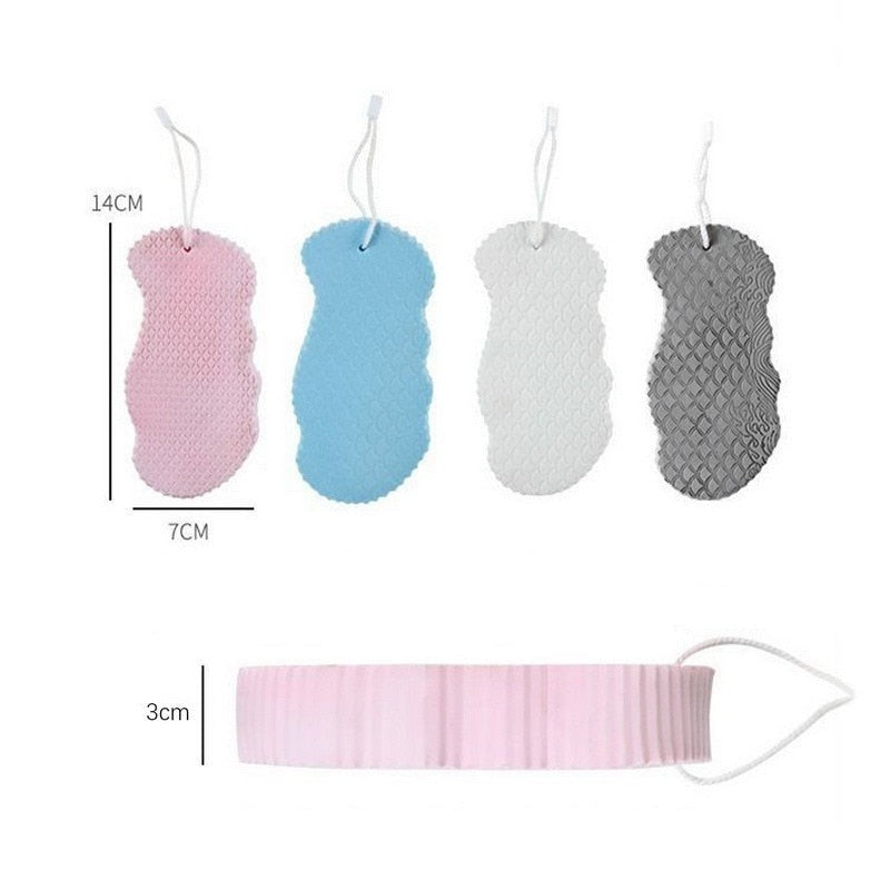 Lot de 3  Eponge De Bain Exfoliante Super Douce