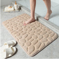 Tapis de bain pavé ultra absorbant