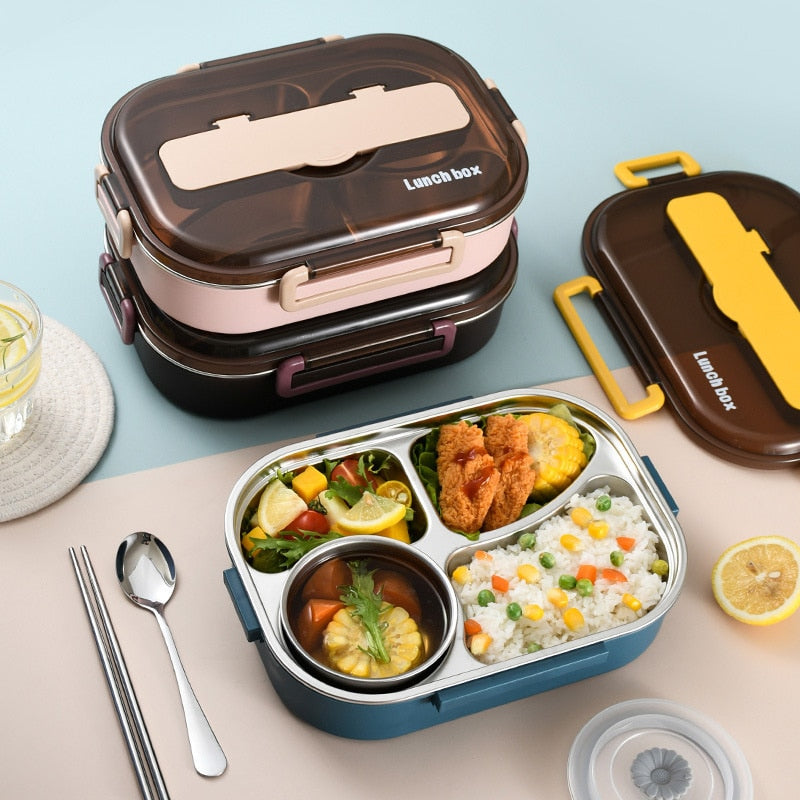 LunchBOX pratique en acier inoxydable