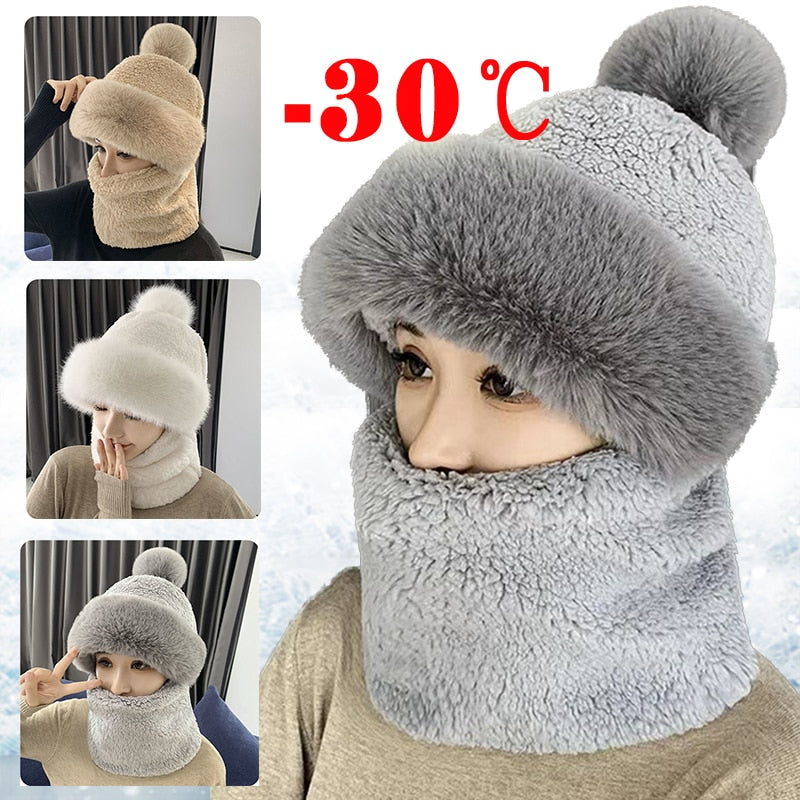 Ensemble Bonnet et cache-cou