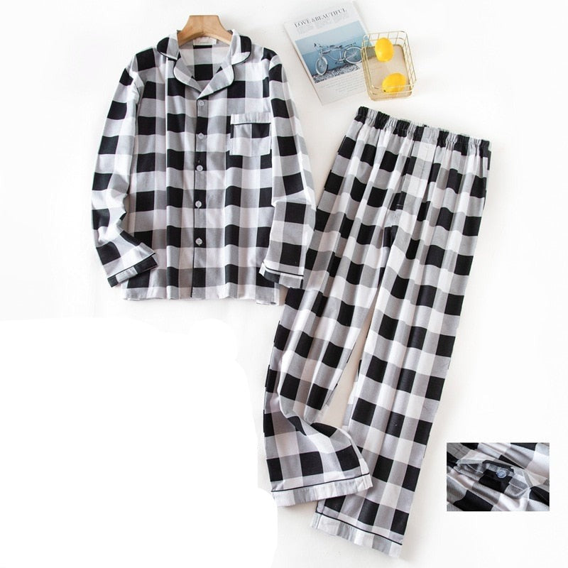 Ensemble pyjama chemise pantalon - Homme