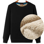 Sweat shirt fourré