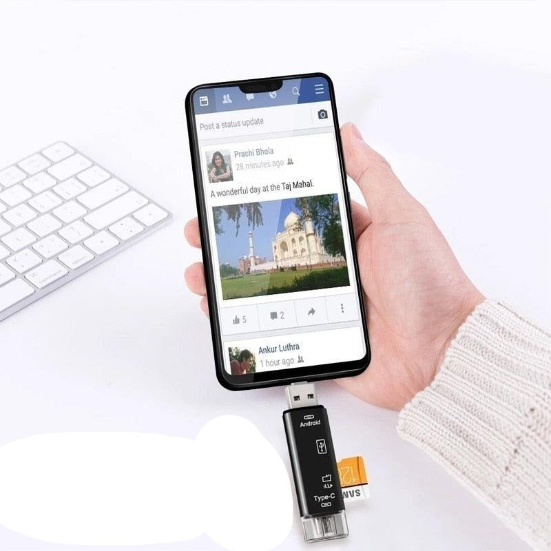 Lecteur multi cartes USB