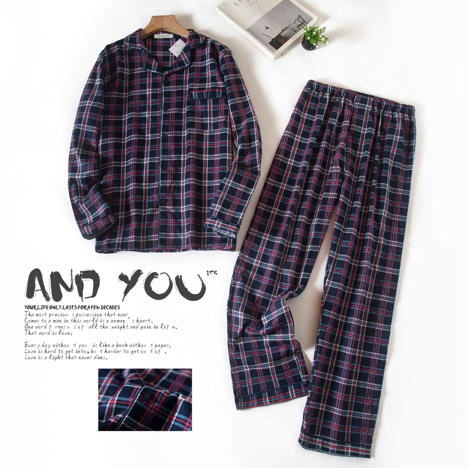 Ensemble pyjama chemise pantalon - Homme