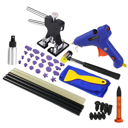 Kit d'outils professionnel de débosselage sans peinture 