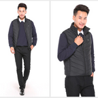 Gilet Chauffant Electrique - 8 Zones chauffantes