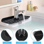 Tapis de robinet en silicone+ Un distributeur de savon offert