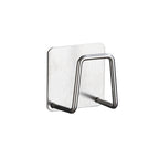 Lot de 4 Support auto-adhesif pour éponge et serviette