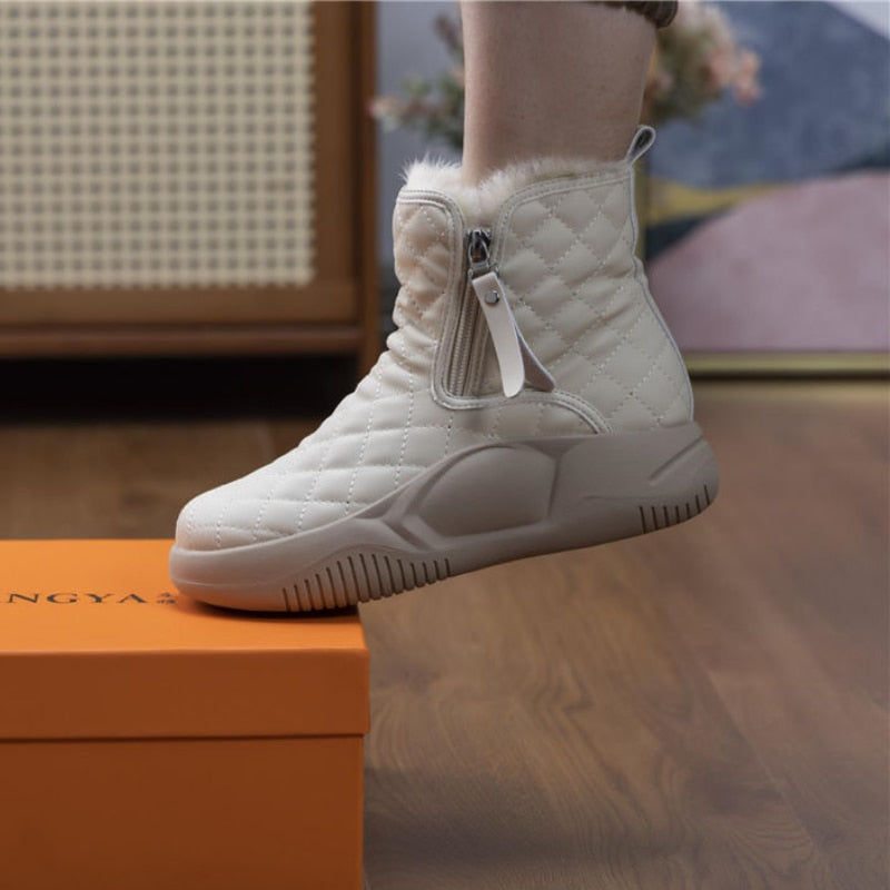 Bottes à semelle épaisse