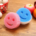 Lot de 4 Éponges magique SMILEY  à vaisselle