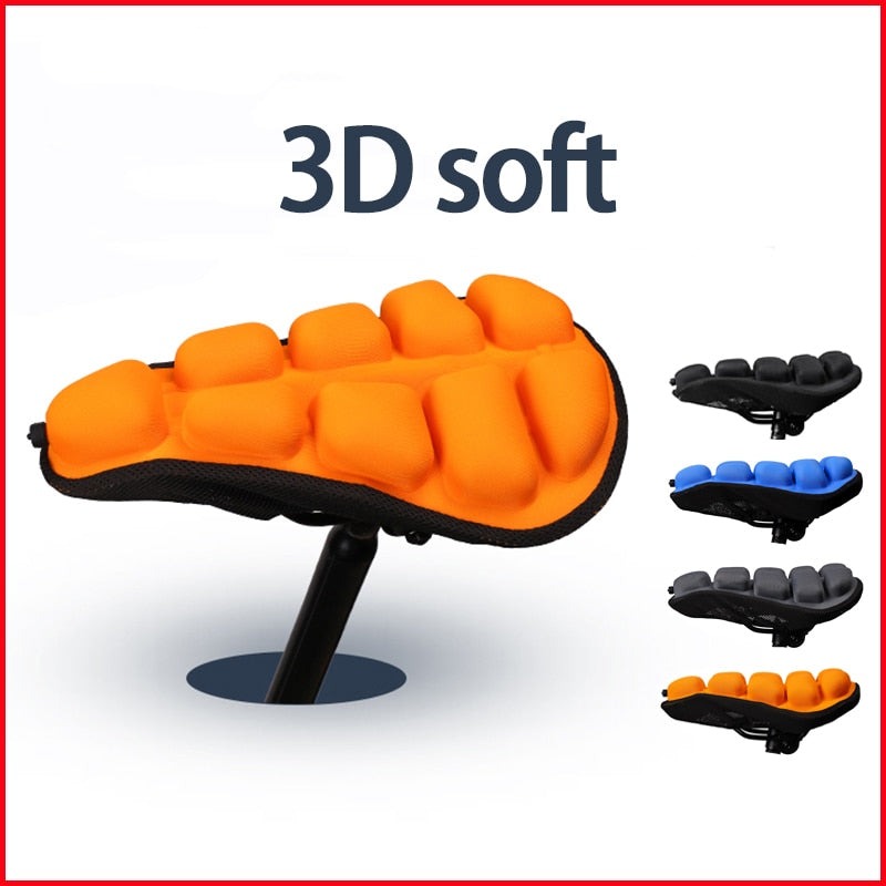 Housse de selle de vélo 3D