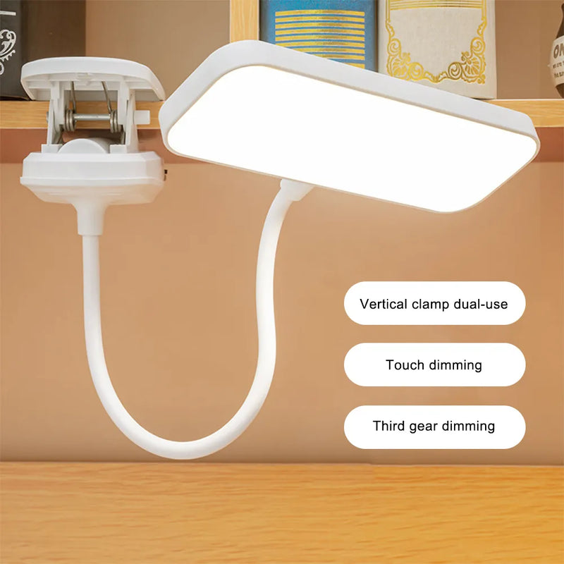 Lampe à clip flexible 360° - 3 Modes d'éclairage