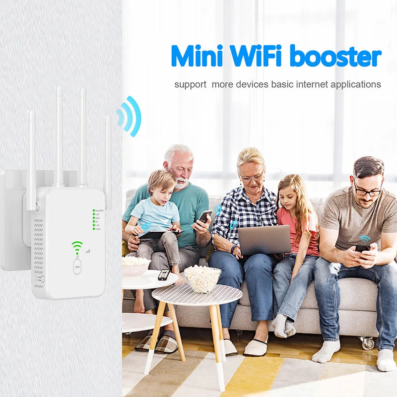 Booster WiFi sans fil 1200Mbps 5.8Ghz