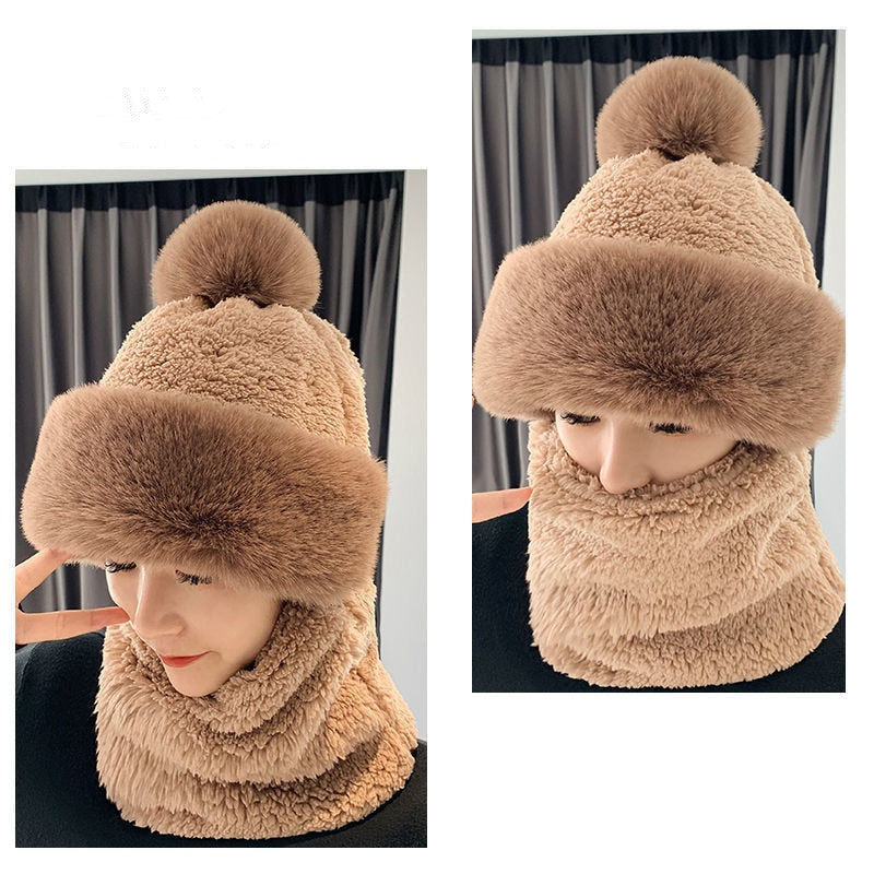 Ensemble Bonnet et cache-cou