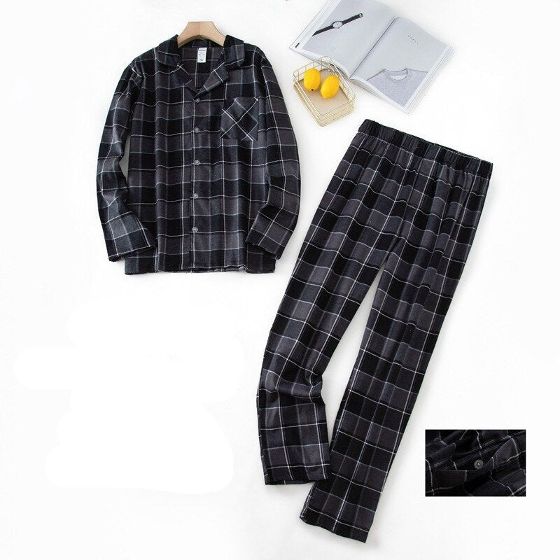 Ensemble pyjama chemise pantalon - Homme