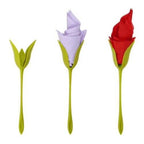 Porte-serviettes décoration fleur