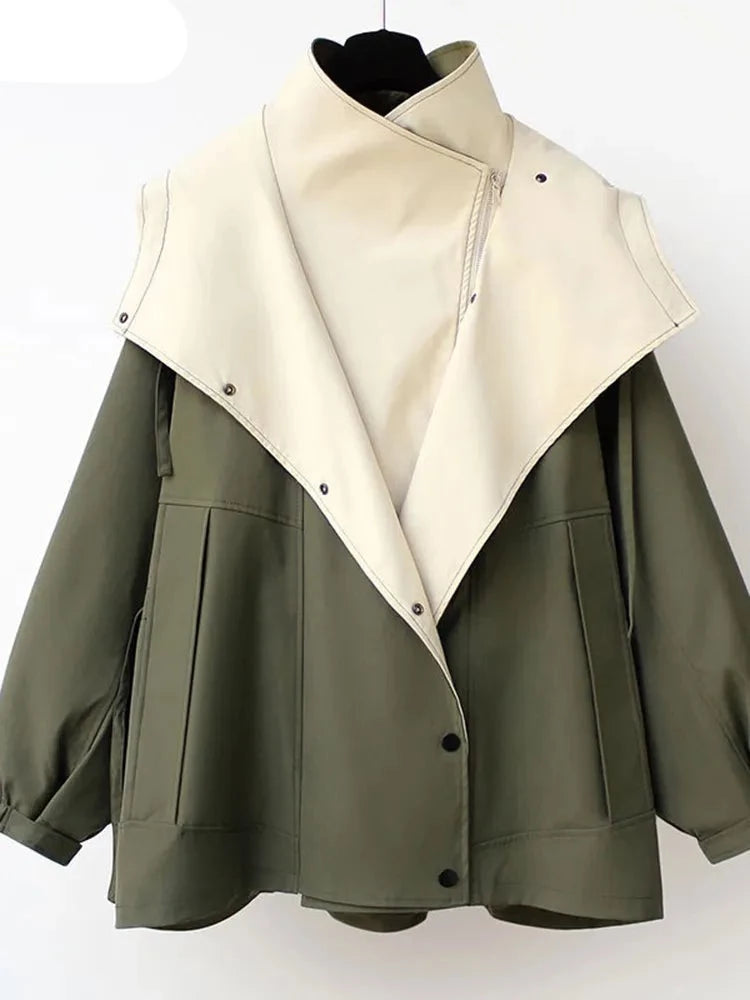 Parka Coupe-vent Design - Femme