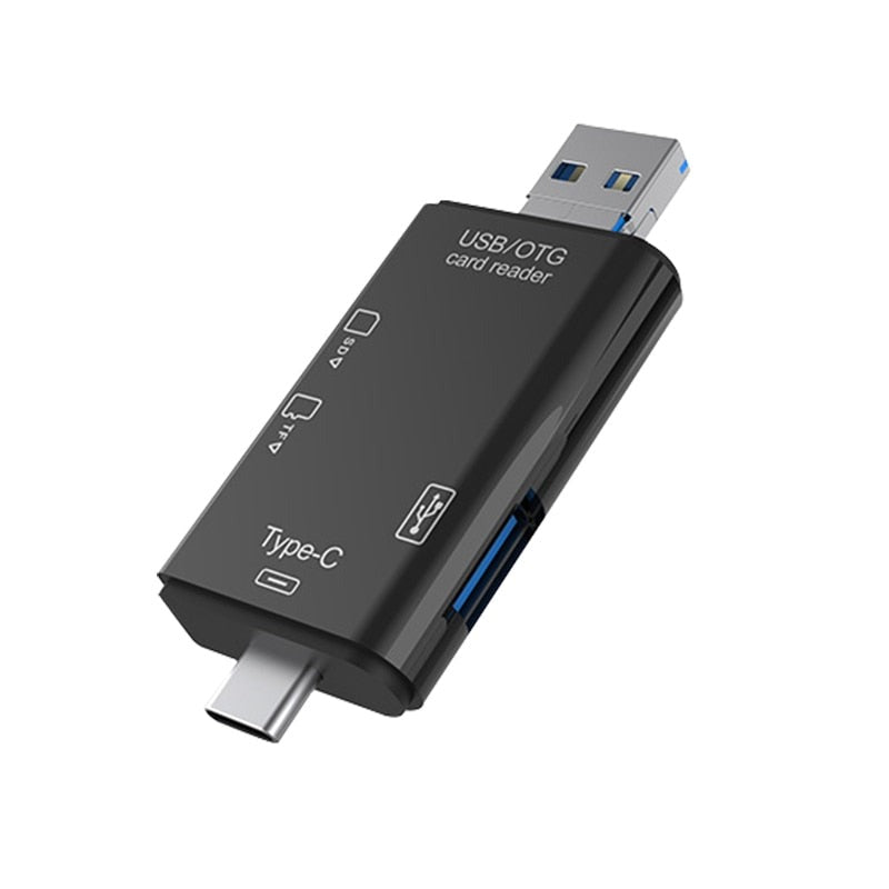 Lecteur de carte USB 6 en 1