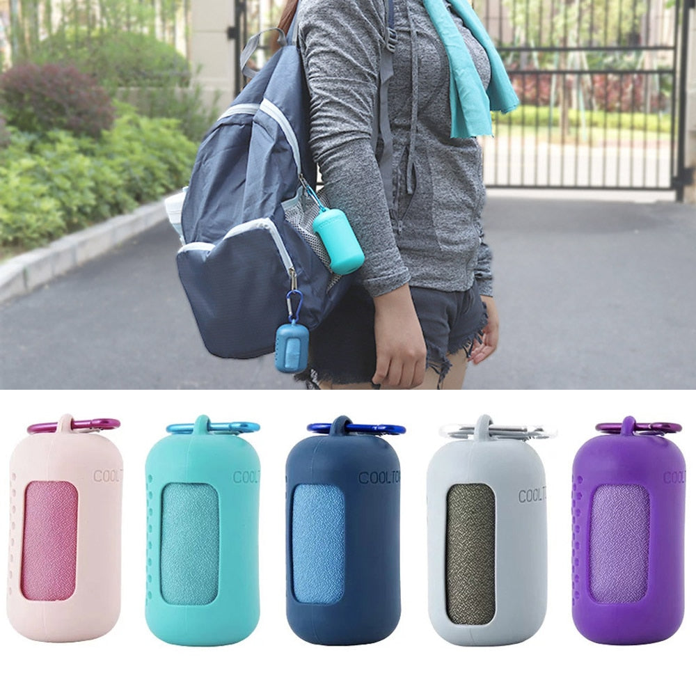 Serviette en microfibres ULTRA absorbante - Porte clé