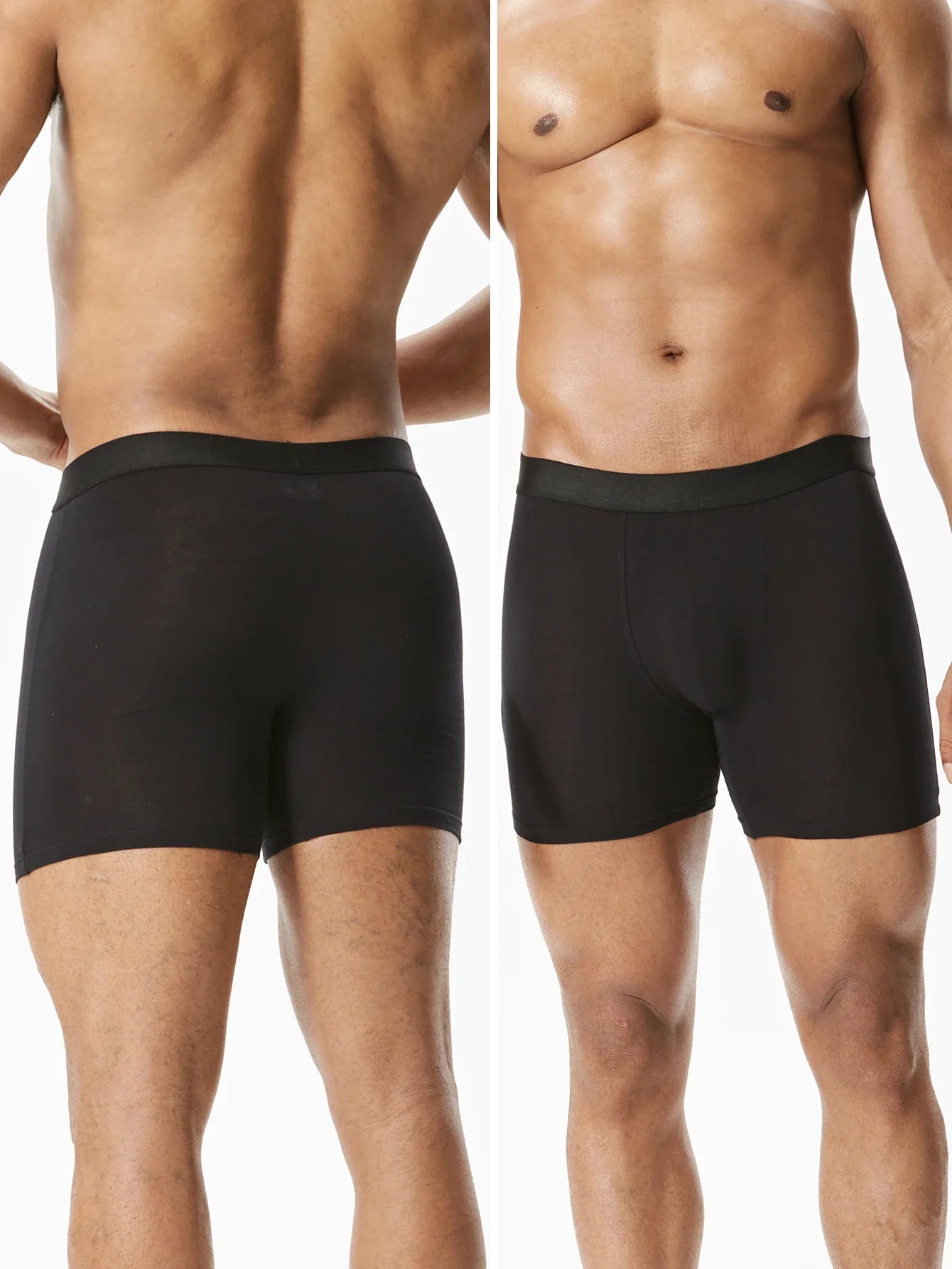 Lot de 7 Boxers Mi-Long en Coton pour Homme