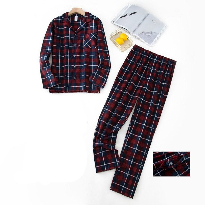 Ensemble pyjama chemise pantalon - Homme