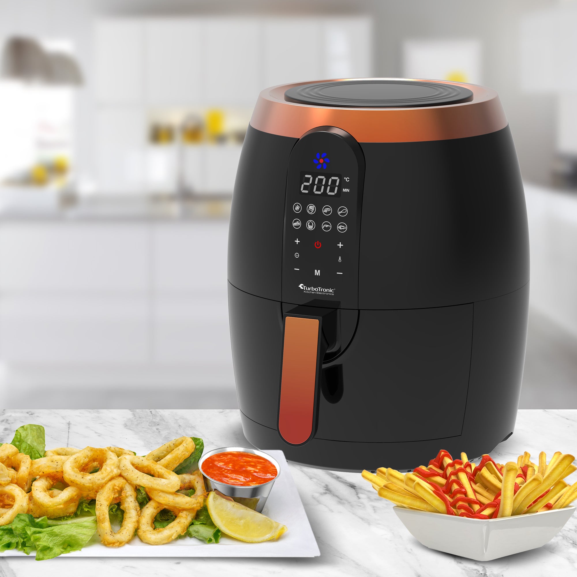 FRYTURBO : La friteuse digitale sans huile professionnelle